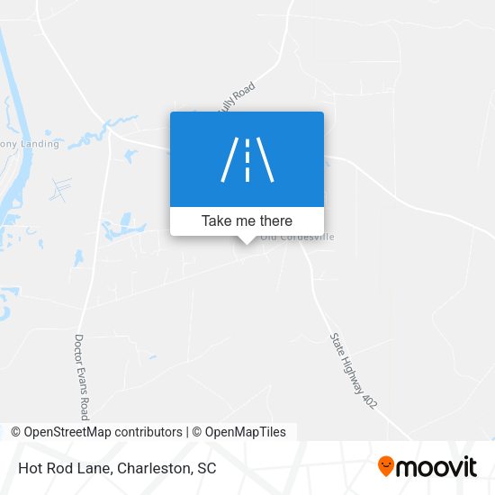 Mapa de Hot Rod Lane