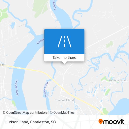 Mapa de Hudson Lane