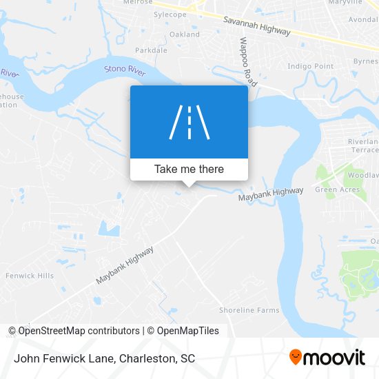 Mapa de John Fenwick Lane