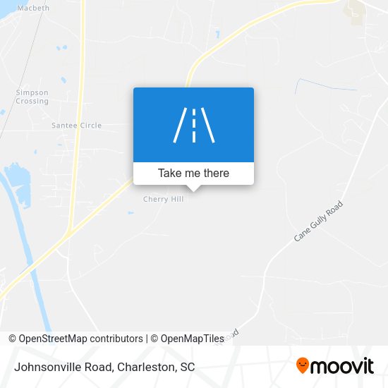 Mapa de Johnsonville Road