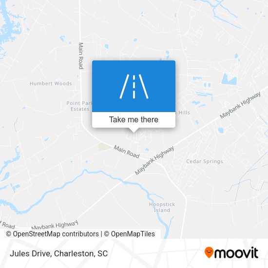 Mapa de Jules Drive