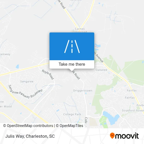 Julis Way map