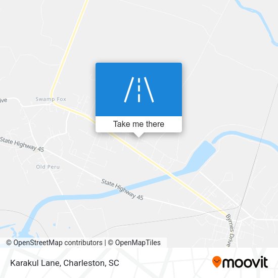 Mapa de Karakul Lane