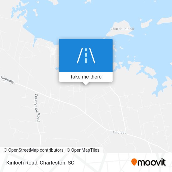 Mapa de Kinloch Road