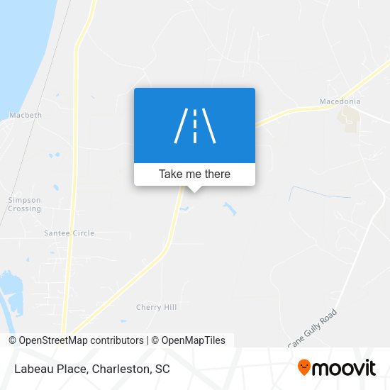 Mapa de Labeau Place