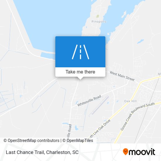 Last Chance Trail map