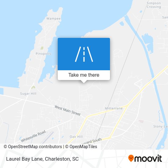 Mapa de Laurel Bay Lane