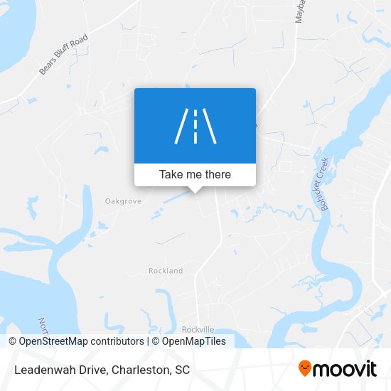 Leadenwah Drive map