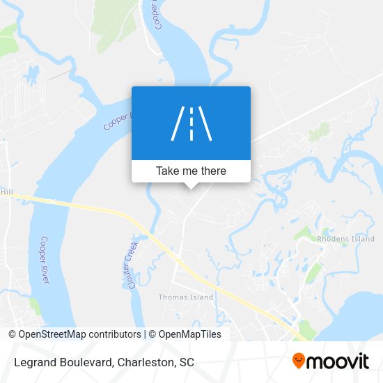 Mapa de Legrand Boulevard