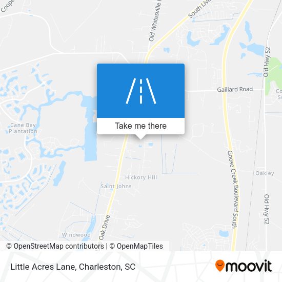 Little Acres Lane map