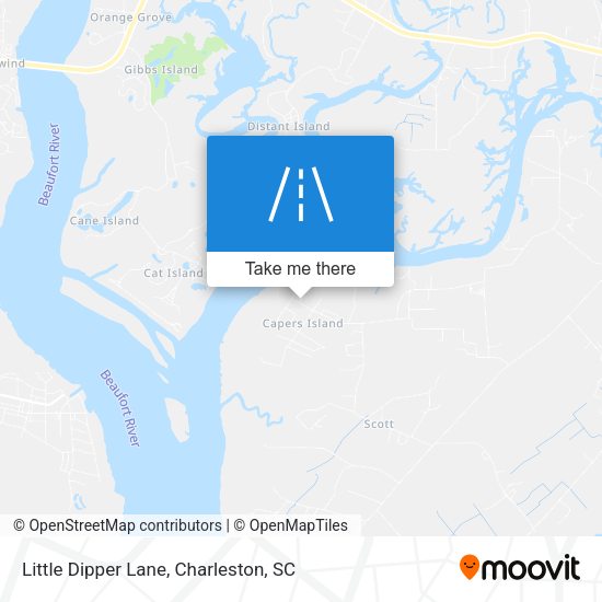 Little Dipper Lane map