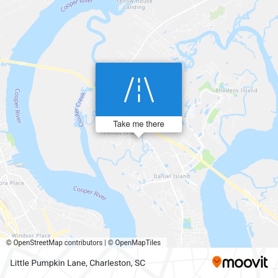 Little Pumpkin Lane map
