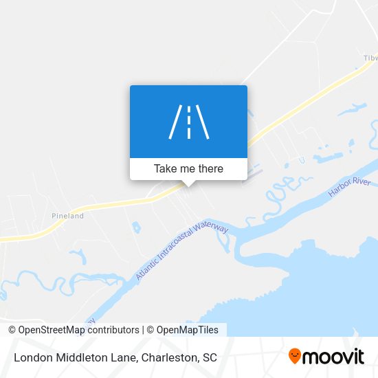 Mapa de London Middleton Lane
