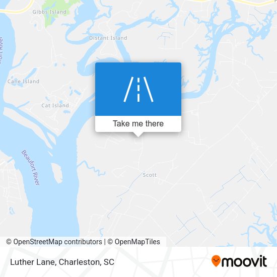Luther Lane map