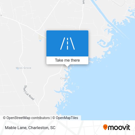 Mapa de Mable Lane