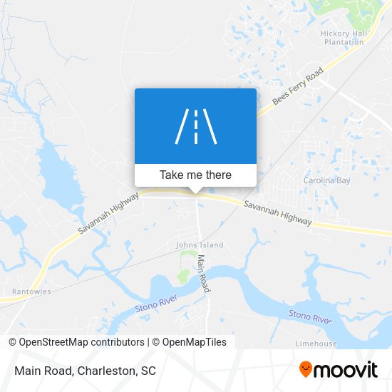 Mapa de Main Road