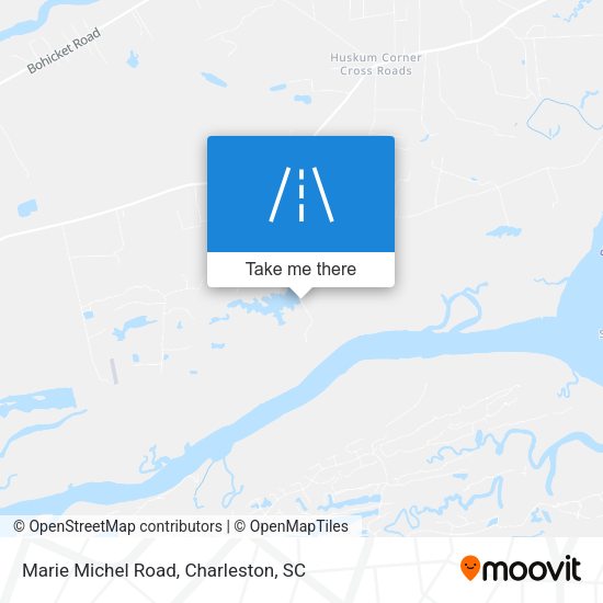 Mapa de Marie Michel Road