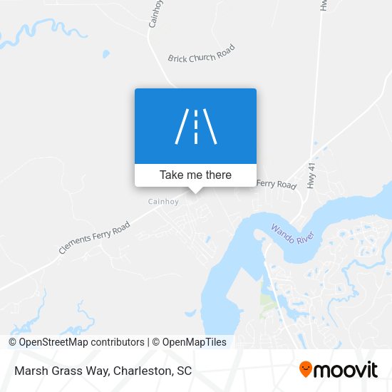 Mapa de Marsh Grass Way