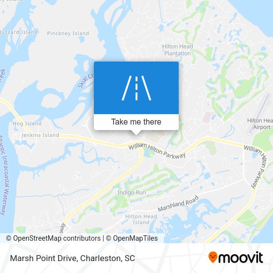 Marsh Point Drive map