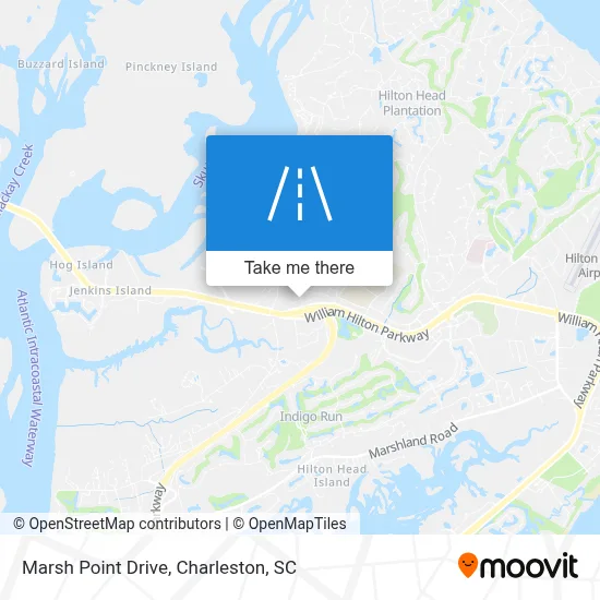 Marsh Point Drive map