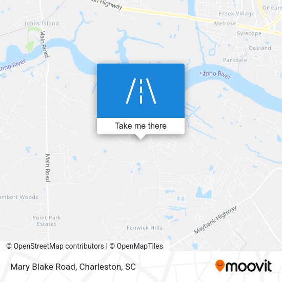 Mary Blake Road map