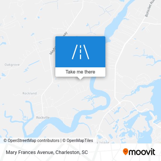 Mary Frances Avenue map