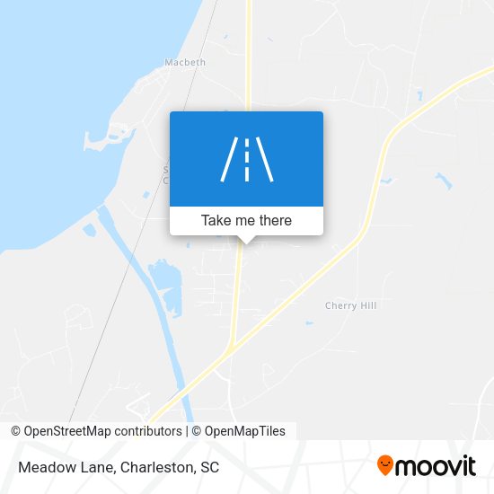 Mapa de Meadow Lane