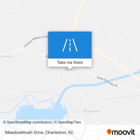Meadowbrush Drive map