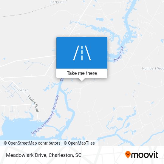 Meadowlark Drive map