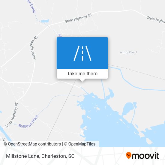 Mapa de Millstone Lane