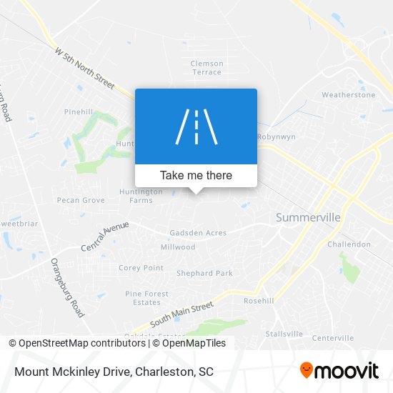 Mount Mckinley Drive map