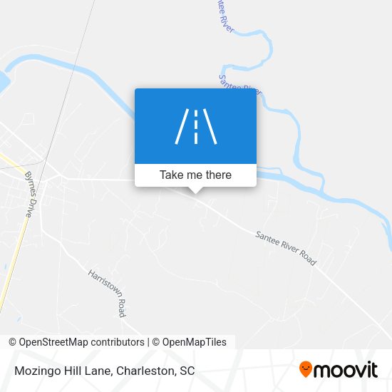 Mapa de Mozingo Hill Lane