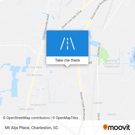Mapa de Mt Alja Place