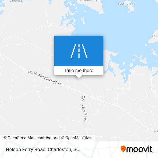 Nelson Ferry Road map