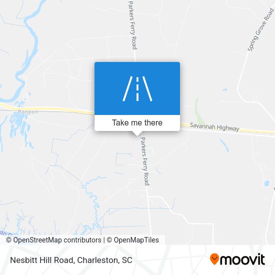 Mapa de Nesbitt Hill Road