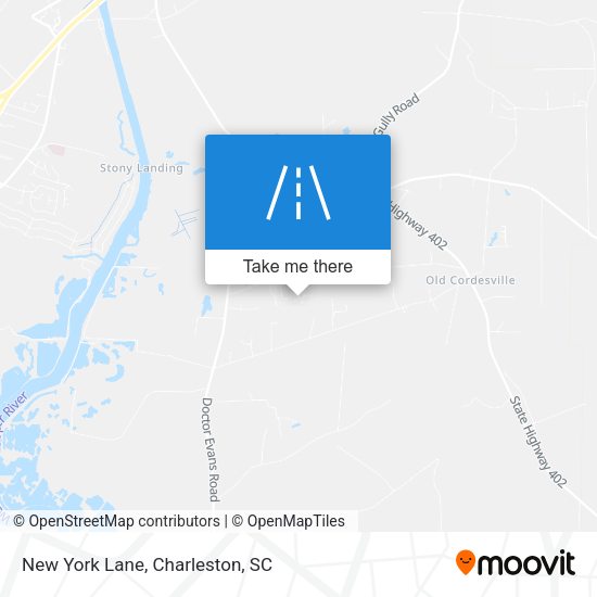 Mapa de New York Lane