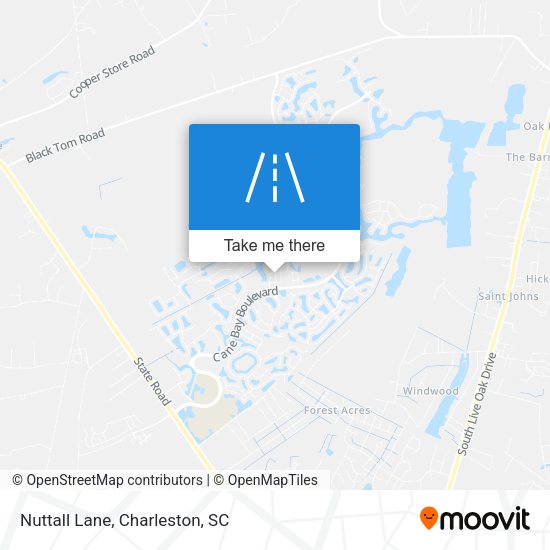 Mapa de Nuttall Lane