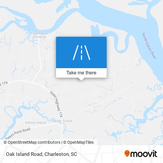 Mapa de Oak Island Road