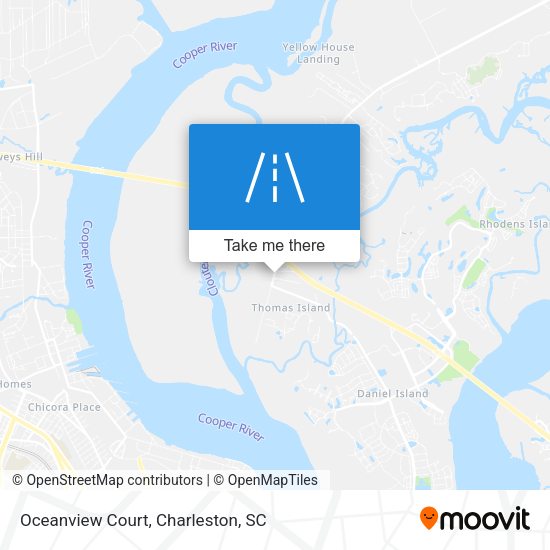 Oceanview Court map