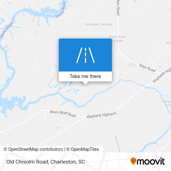 Old Chisolm Road map