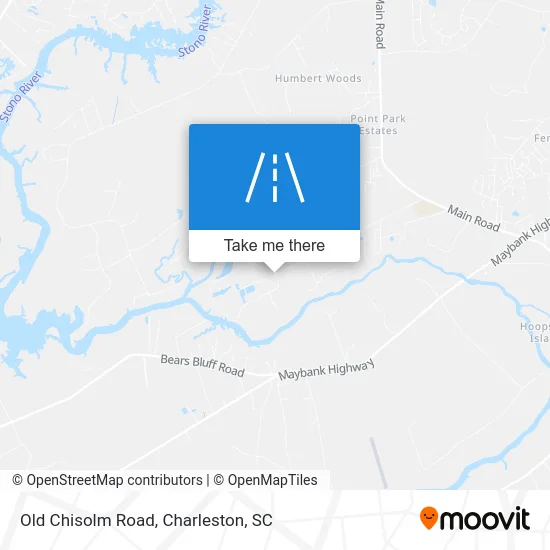 Old Chisolm Road map
