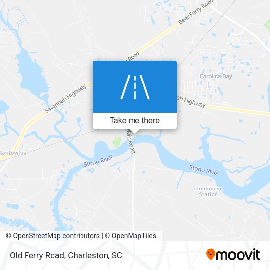 Mapa de Old Ferry Road