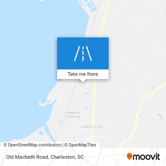 Mapa de Old Macbeth Road
