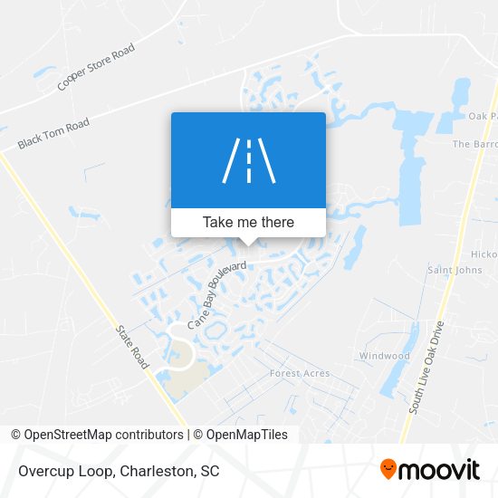 Mapa de Overcup Loop