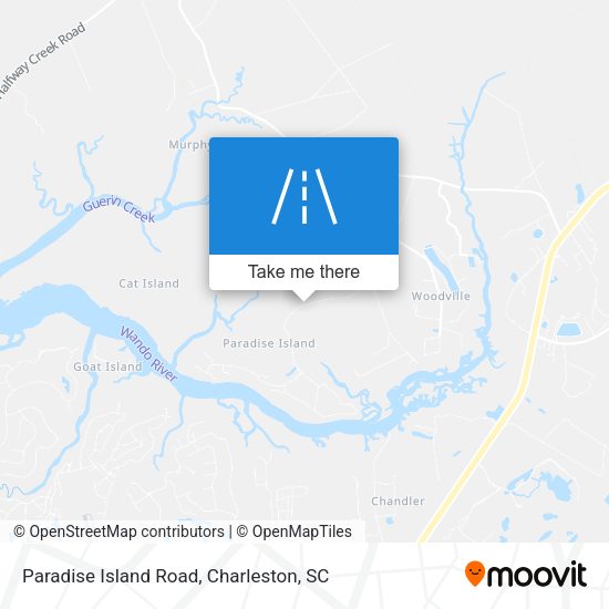 Paradise Island Road map