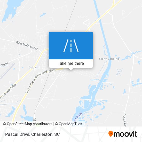 Mapa de Pascal Drive