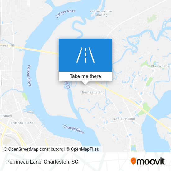 Perrineau Lane map