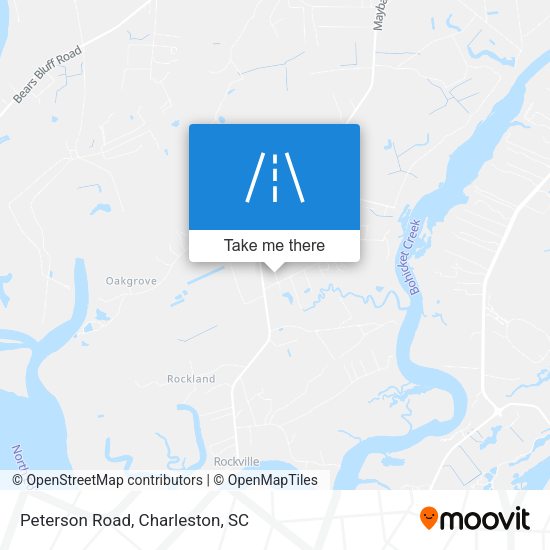 Mapa de Peterson Road