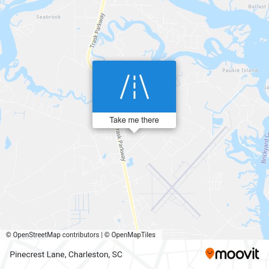 Mapa de Pinecrest Lane