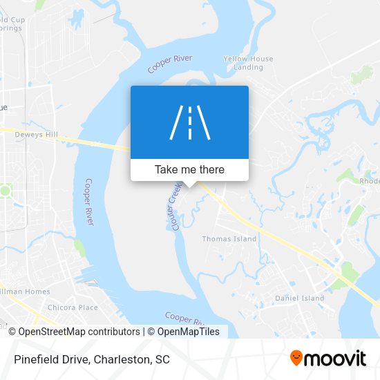 Pinefield Drive map